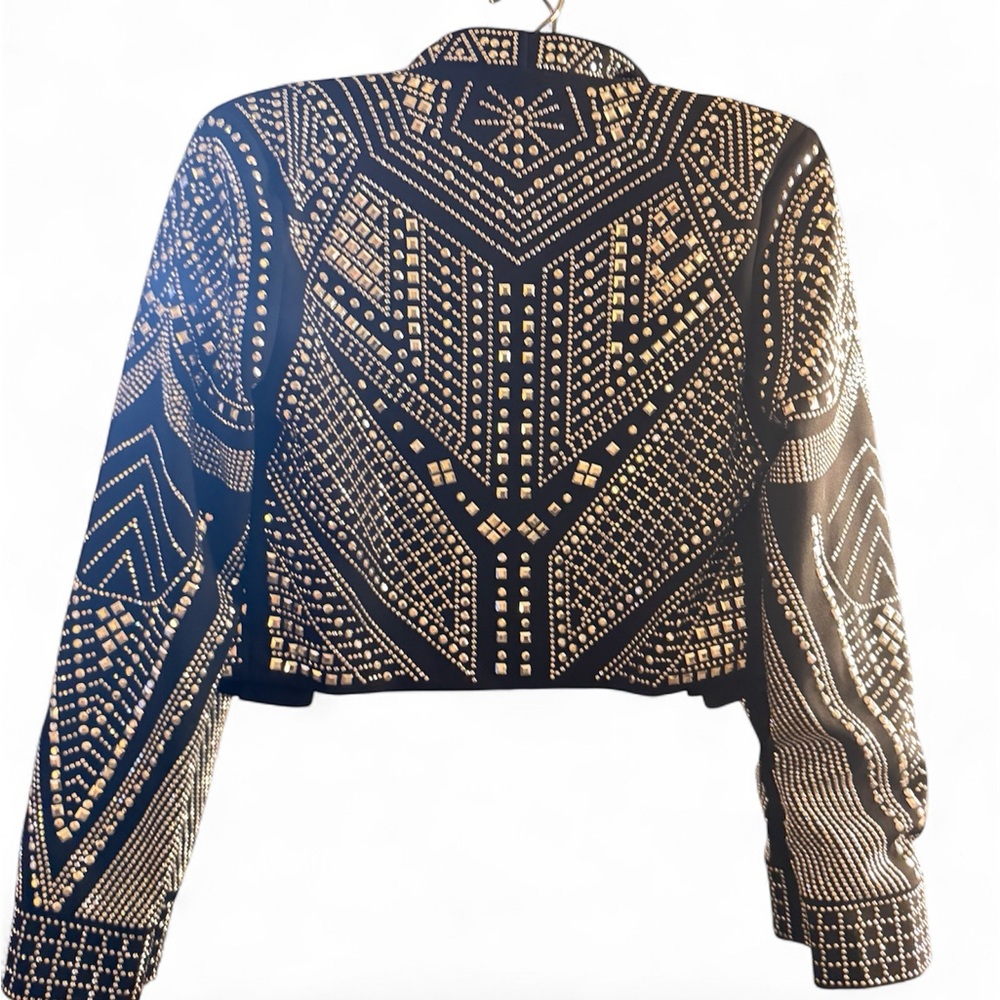 Embellished Jacket with Matching Shorts - Picture 4 of 4